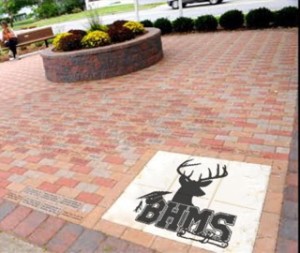 POW Brick Image Courtyard